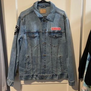 Peloton Jean jacket